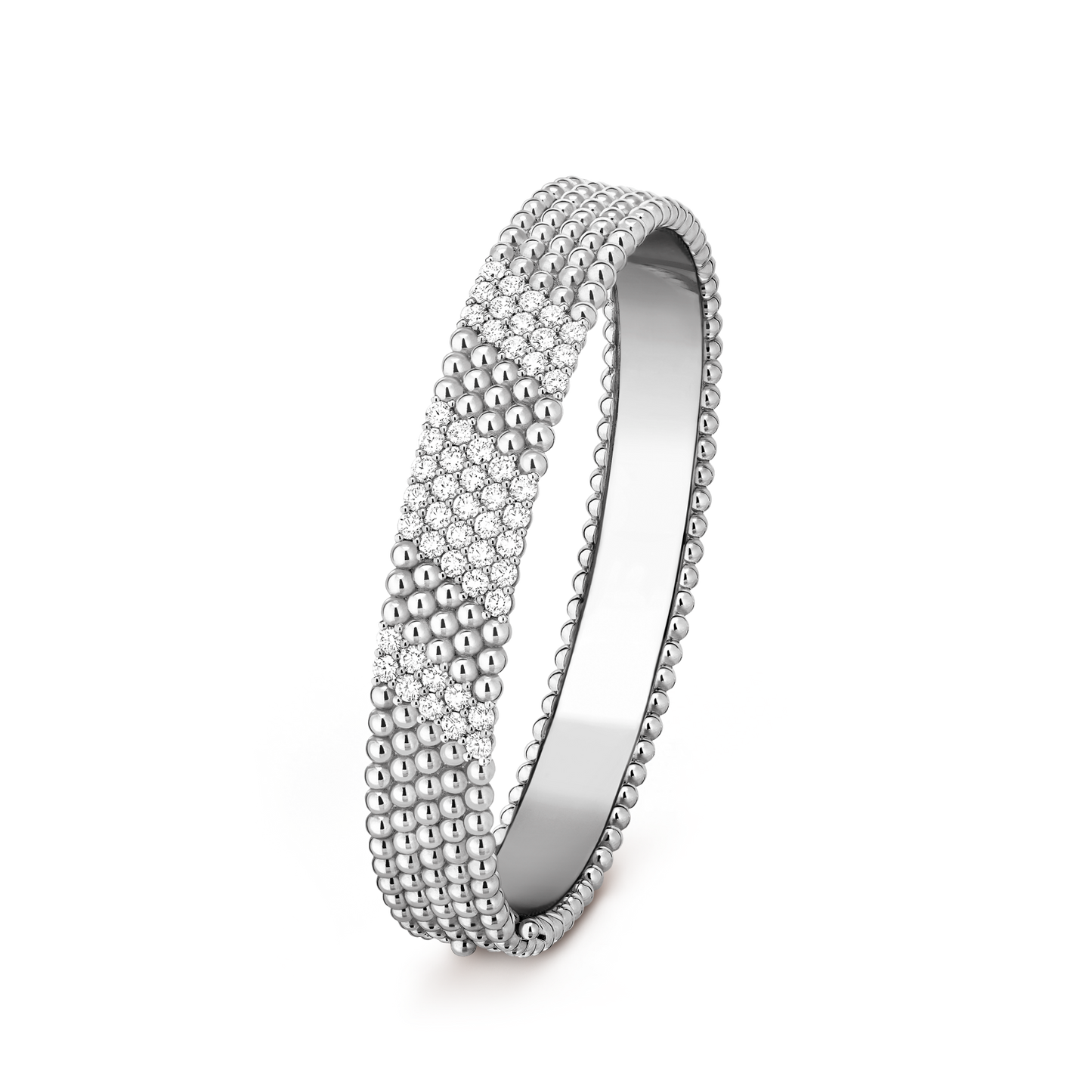 [LUXE]  FIVE-ROW DIAMOND BRACELET