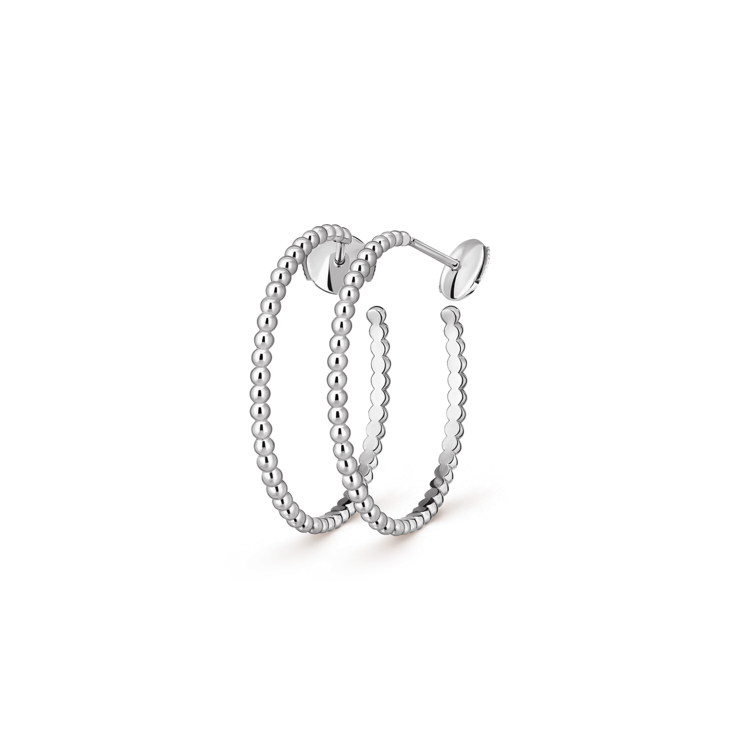 [LUXE] SMOOTH BEAD STUD EARRINGS