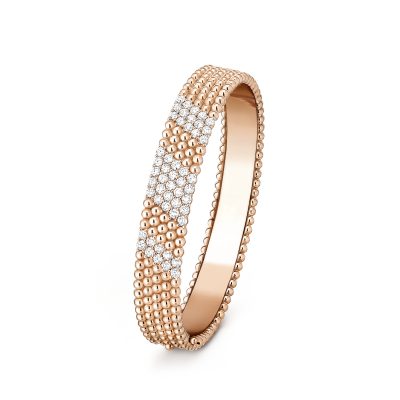 [LUXE]  FIVE-ROW DIAMOND BRACELET