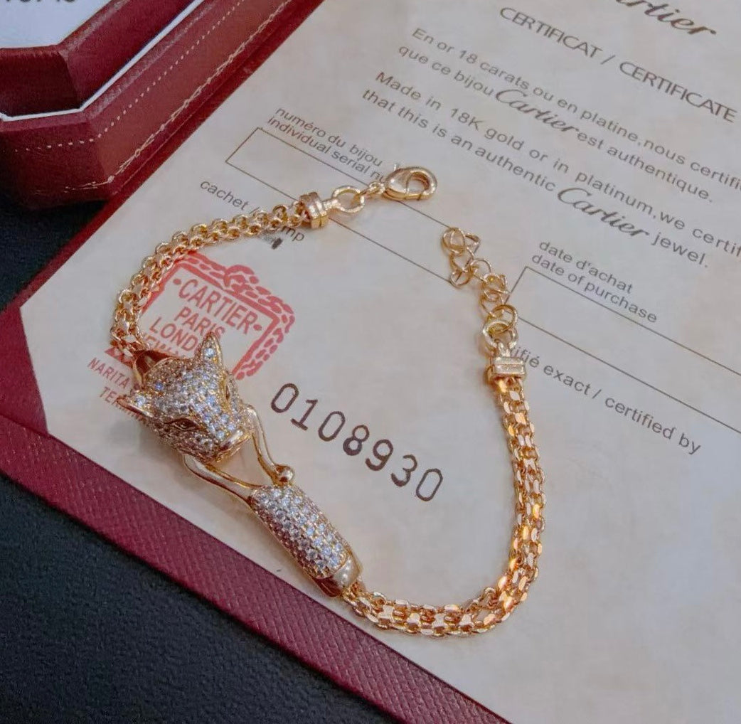 [LUXE Jewelry] PANTHERE  BRACELET DIAMONDS