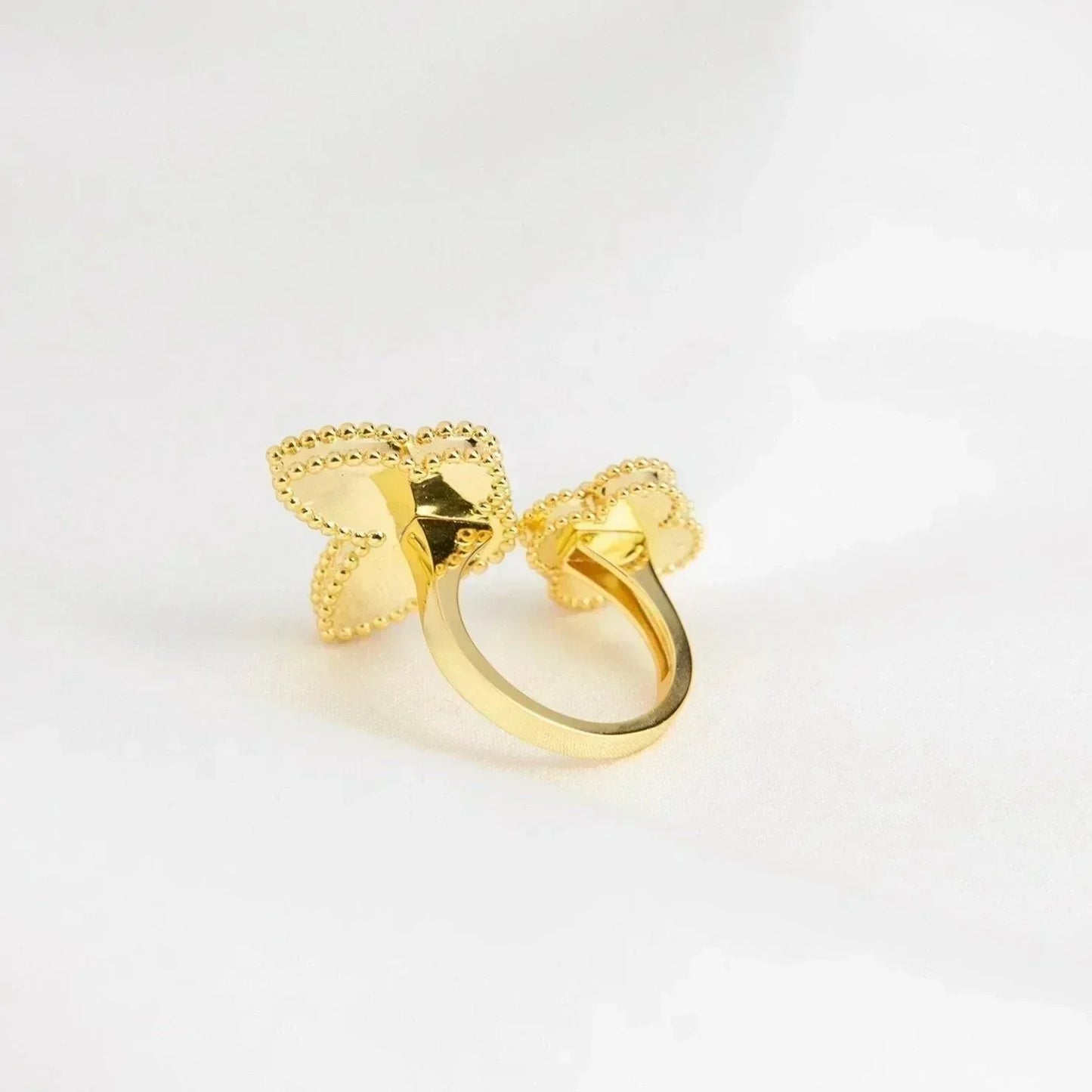 [LUXE]LUCKY BETWEEN THE FINGER RING