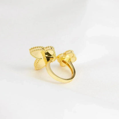 [LUXE]LUCKY BETWEEN THE FINGER RING