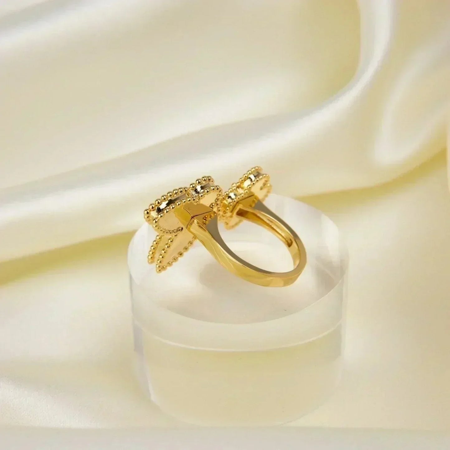 [LUXE]LUCKY BETWEEN THE FINGER RING