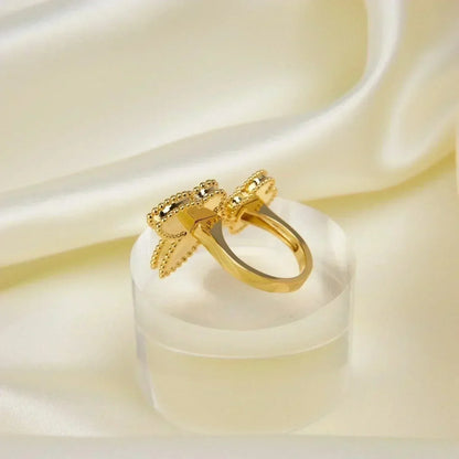 [LUXE]LUCKY BETWEEN THE FINGER RING