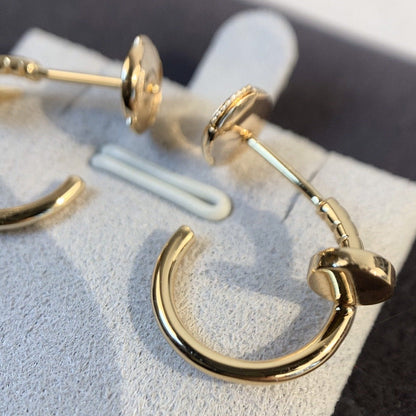 [LUXE]JUSTE EARRINGS PINK GOLD