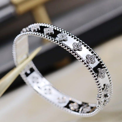 [LUXE]CLOVER BRACELET 8MM DIAMONDS
