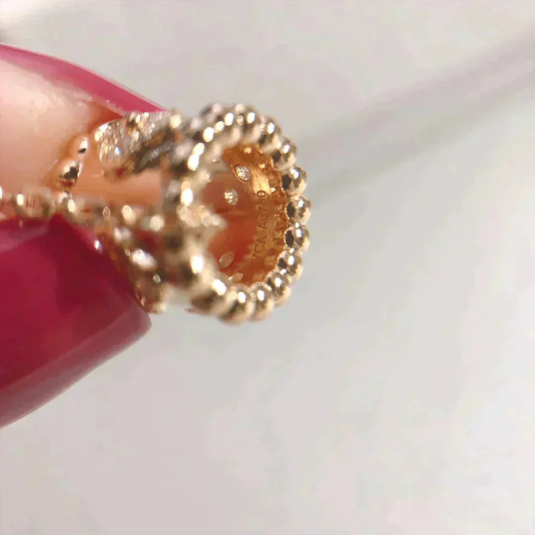 [LUXE]PERLEE PEDANT NECKLACE GOLD / ROSE GOLD