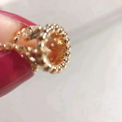 [LUXE]PERLEE PEDANT NECKLACE GOLD / ROSE GOLD