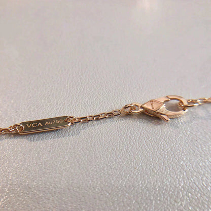 [LUXE]PERLEE PEDANT NECKLACE GOLD / ROSE GOLD