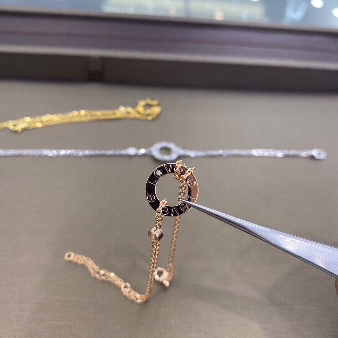 [LUXE]LOVE BRACELET 2 DIAMOND