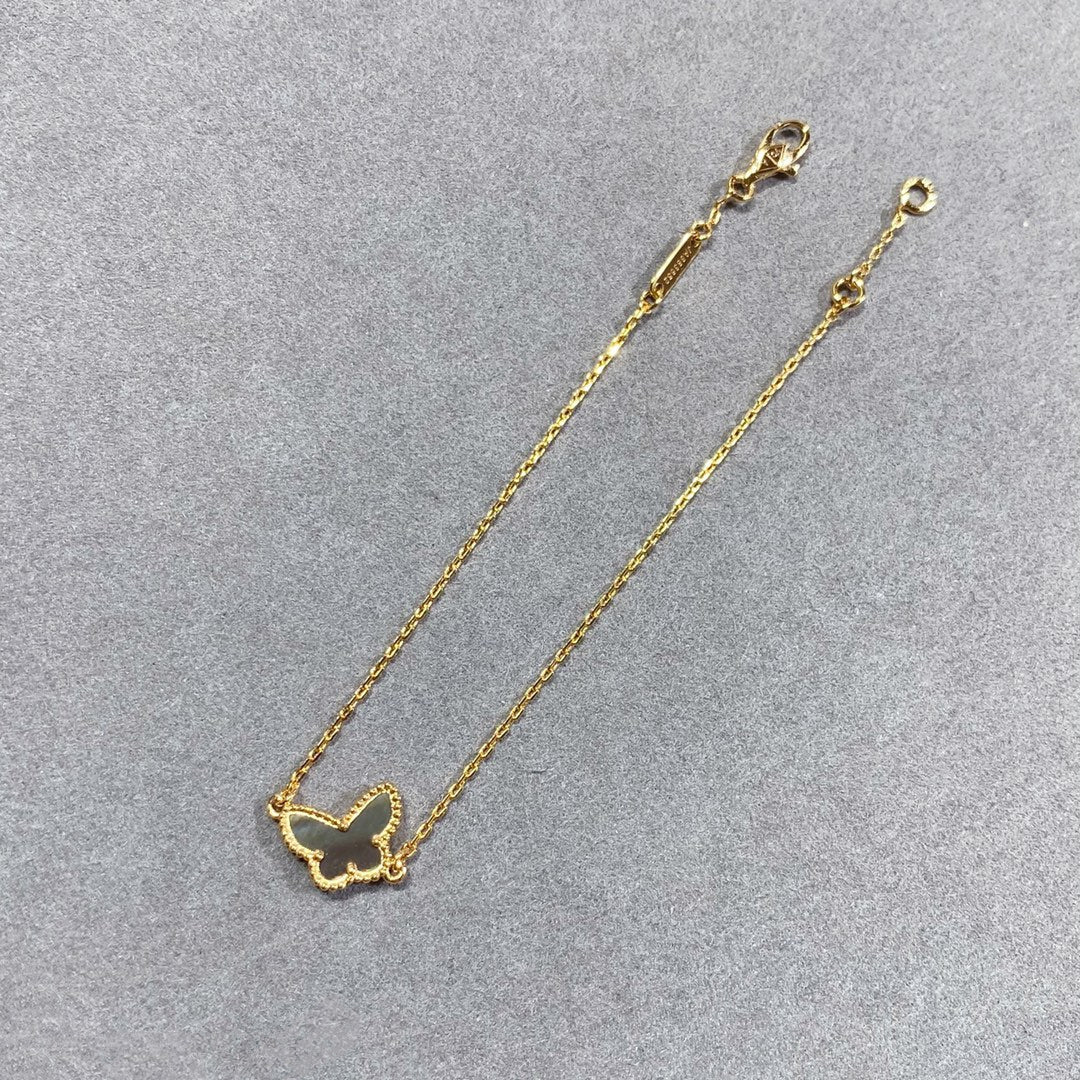 [LUXE]BUTTERFLY DARK MOP BUTTERFLY BRACELET