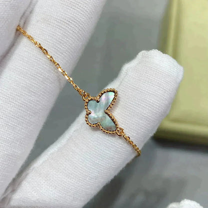 [LUXE]BUTTERFLY DARK MOP BUTTERFLY BRACELET
