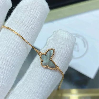 [LUXE]BUTTERFLY DARK MOP BUTTERFLY BRACELET