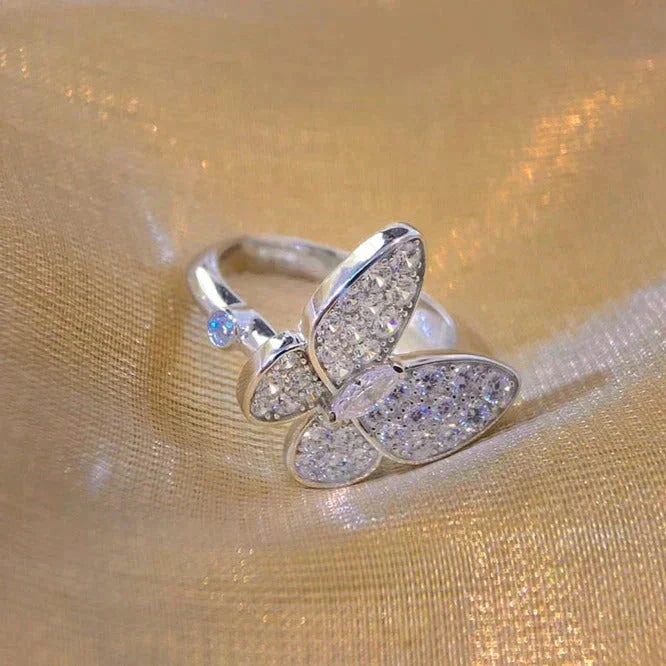 [LUXE]BUTTERFLY DIAMOND RING