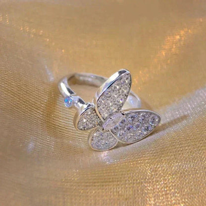[LUXE]BUTTERFLY DIAMOND RING