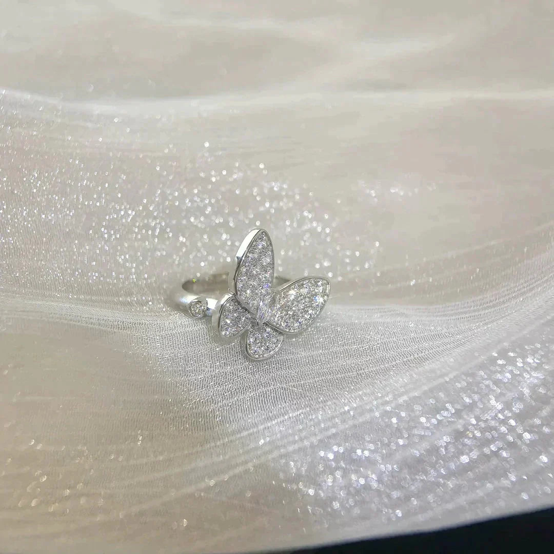 [LUXE]BUTTERFLY DIAMOND RING