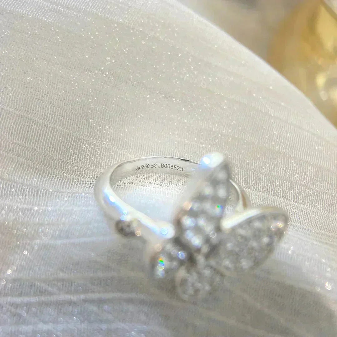 [LUXE]BUTTERFLY DIAMOND RING