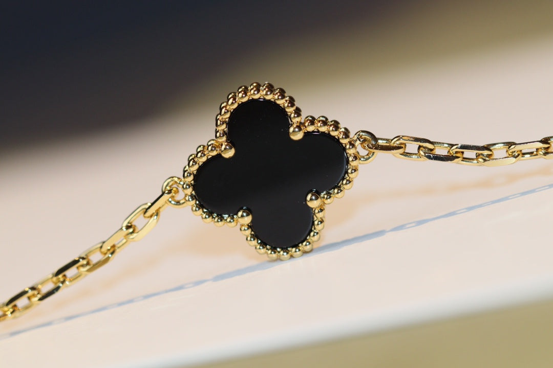 [LUXE]CLOVER 20 MOTIFS ONYX ROSE GOLD