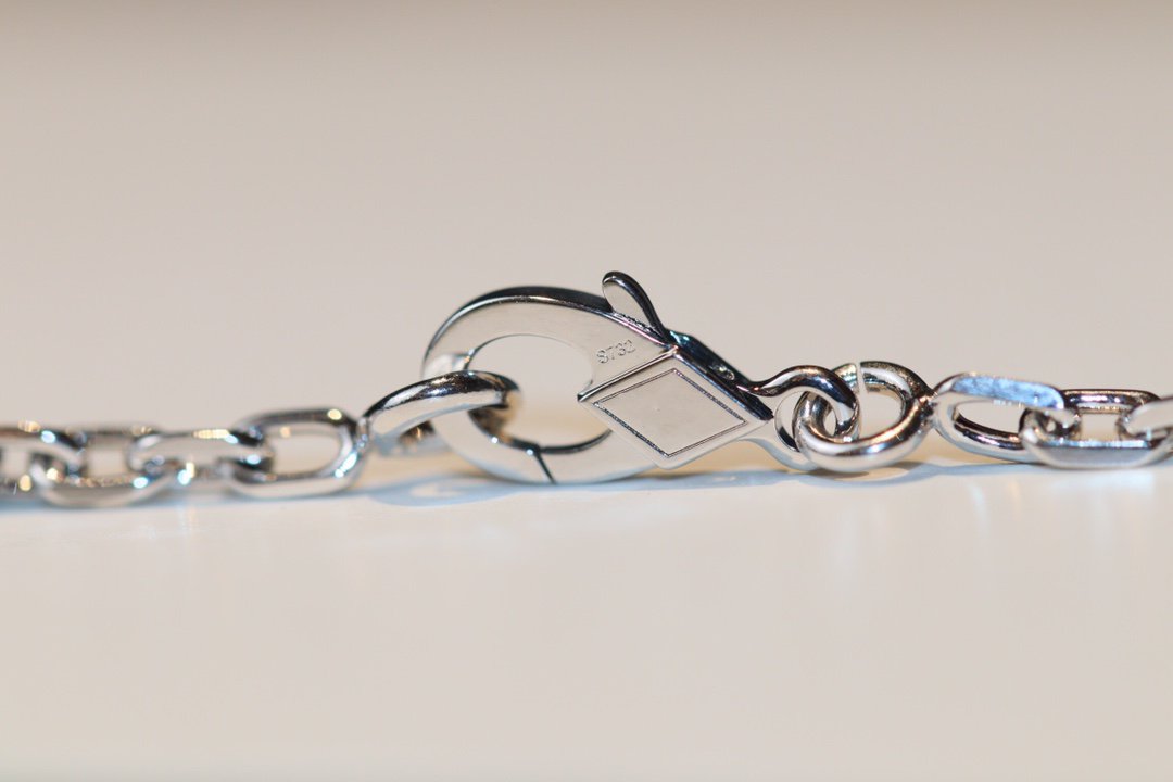 [LUXE]CLOVER 20 MOTIFS ONYX DIAMOND SILVER