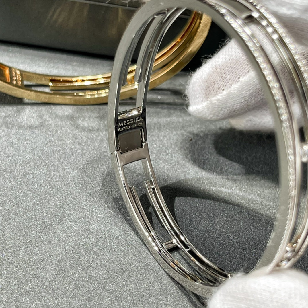 [LUXE]MOVE 10TH PAVED DIAMOND BRACELET
