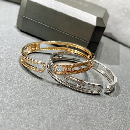 [LUXE]MOVE 10TH PAVED DIAMOND BRACELET