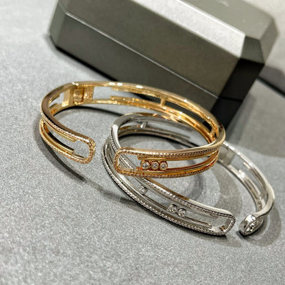 [LUXE]MOVE 10TH PAVED DIAMOND BRACELET