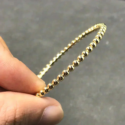 [LUXE]PERLEE PEARLS BRACELET.GOLD