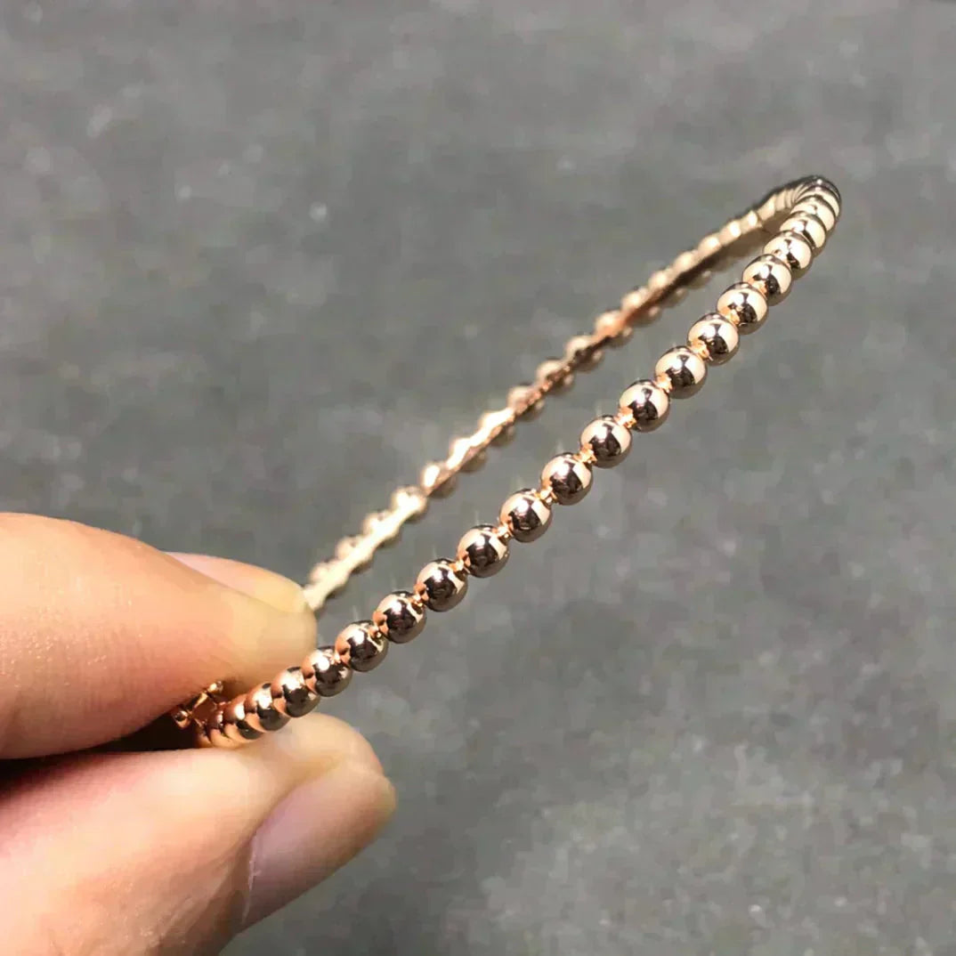 [LUXE]PERLEE PEARLS BRACELET.GOLD