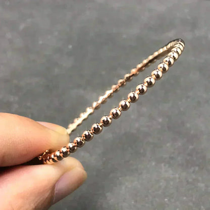 [LUXE]PERLEE PEARLS BRACELET.GOLD
