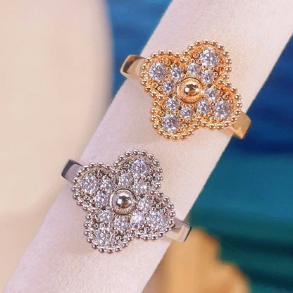 [LUXE]CLOVER DIAMOND RING