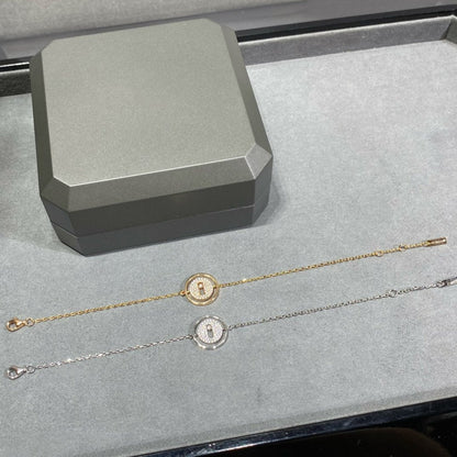 [LUXE]LUCKY MOVE DIAMOND PAVED BRACELET