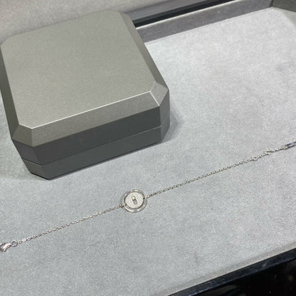 [LUXE]LUCKY MOVE DIAMOND PAVED BRACELET