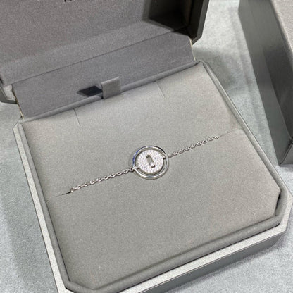 [LUXE]LUCKY MOVE DIAMOND PAVED BRACELET