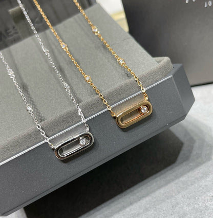 [LUXE]MOVE UNO DIAMOND NECKLACE