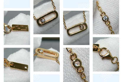 [LUXE]MOVE UNO DIAMOND NECKLACE