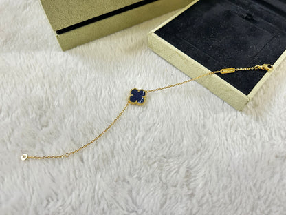 [LUXE]CLOVER 1 MOTIF PIETERSITE BRACELET