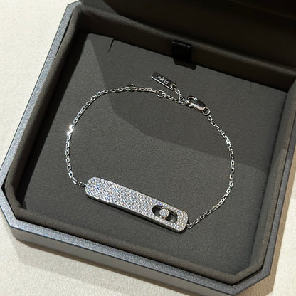 [LUXE]MOVE CLASSIQUE DIAMOND PAVED BRACELET