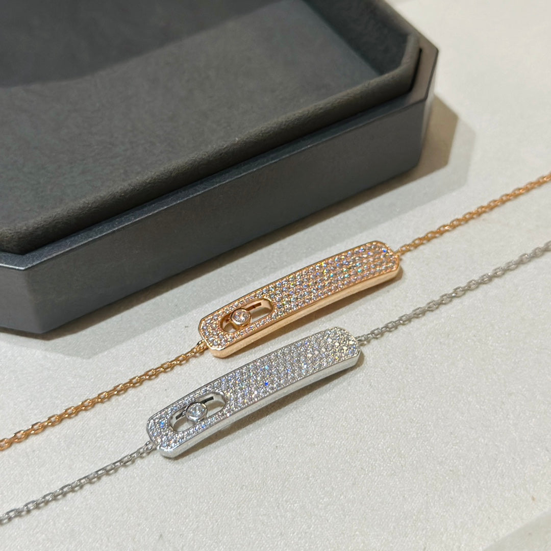 [LUXE]MOVE CLASSIQUE DIAMOND PAVED BRACELET