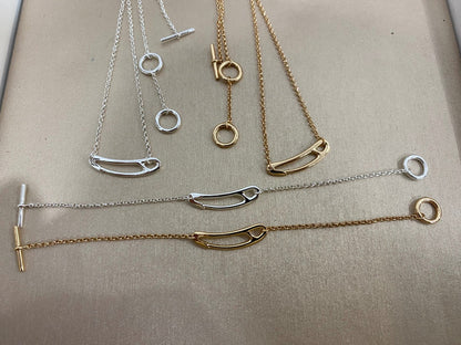 [LUXE]Brooch Necklace