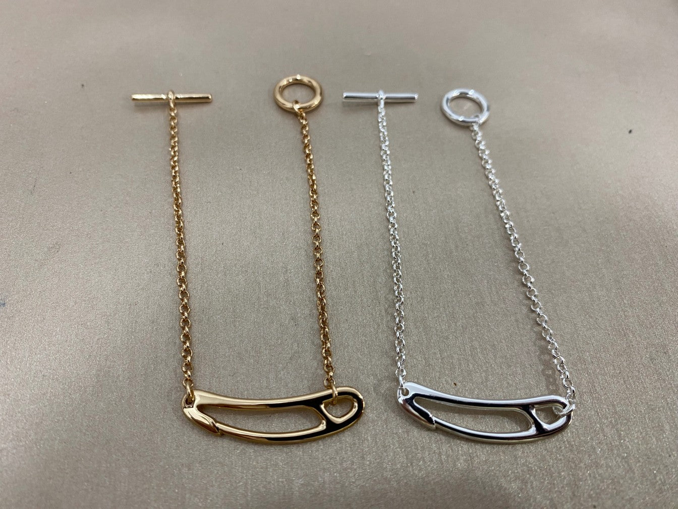 [LUXE]Brooch Necklace