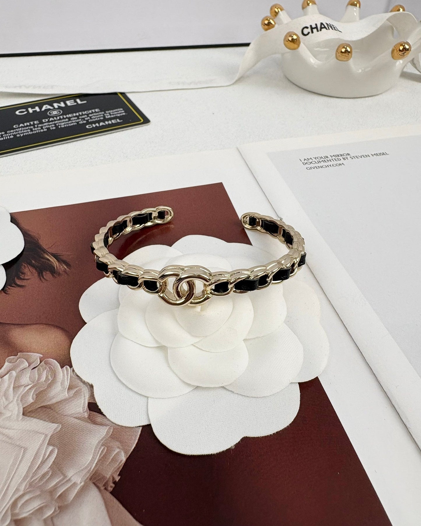 [LUXE]Double C Open Bangle