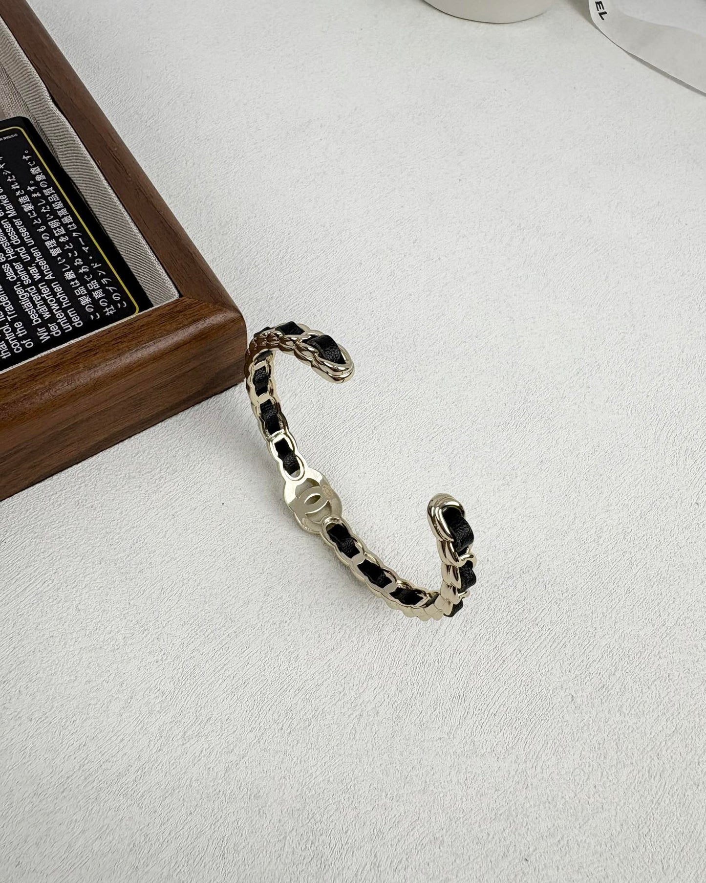 [LUXE]Double C Open Bangle