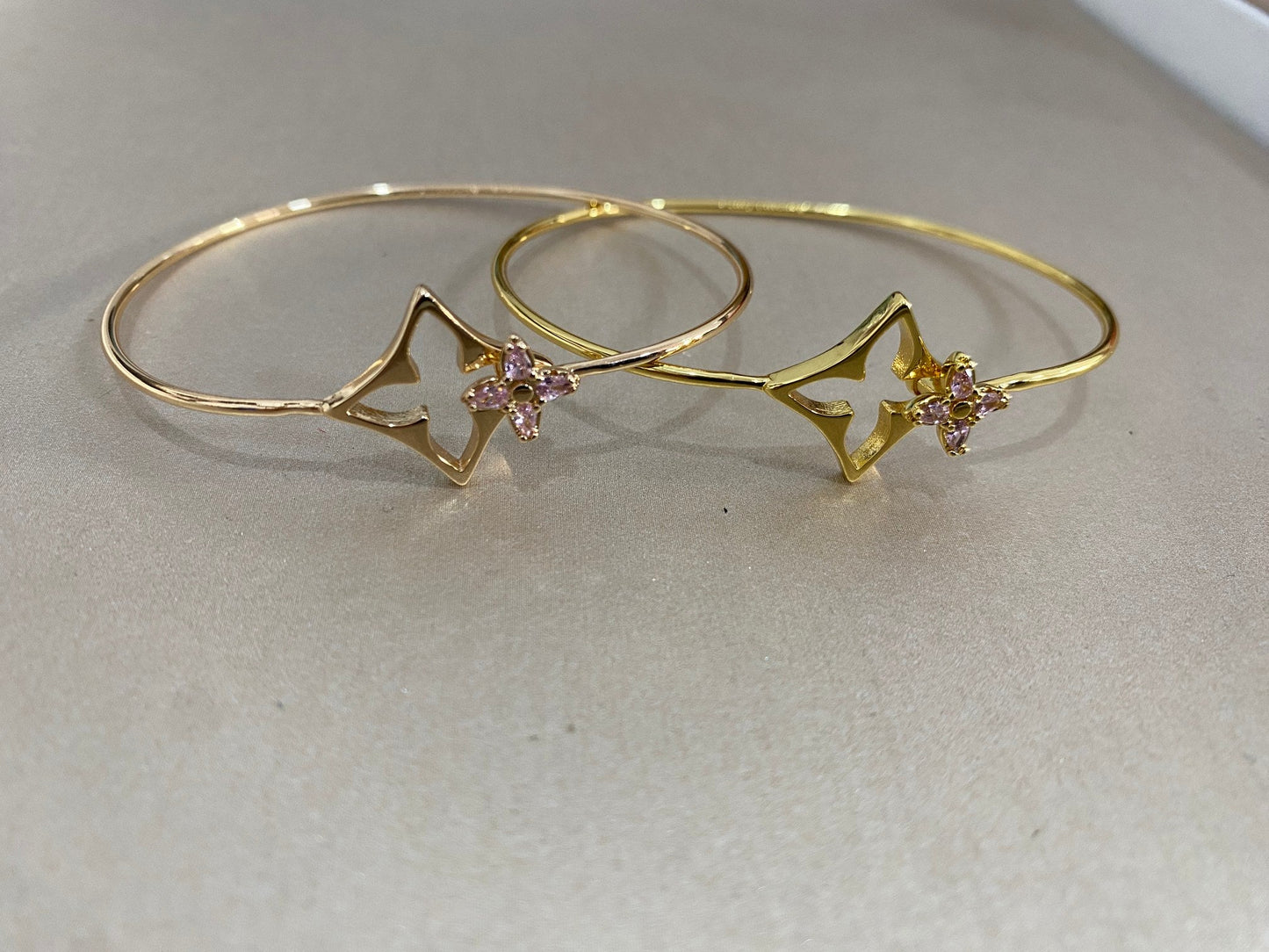 [LUXE]Pink Diamond Bracelet