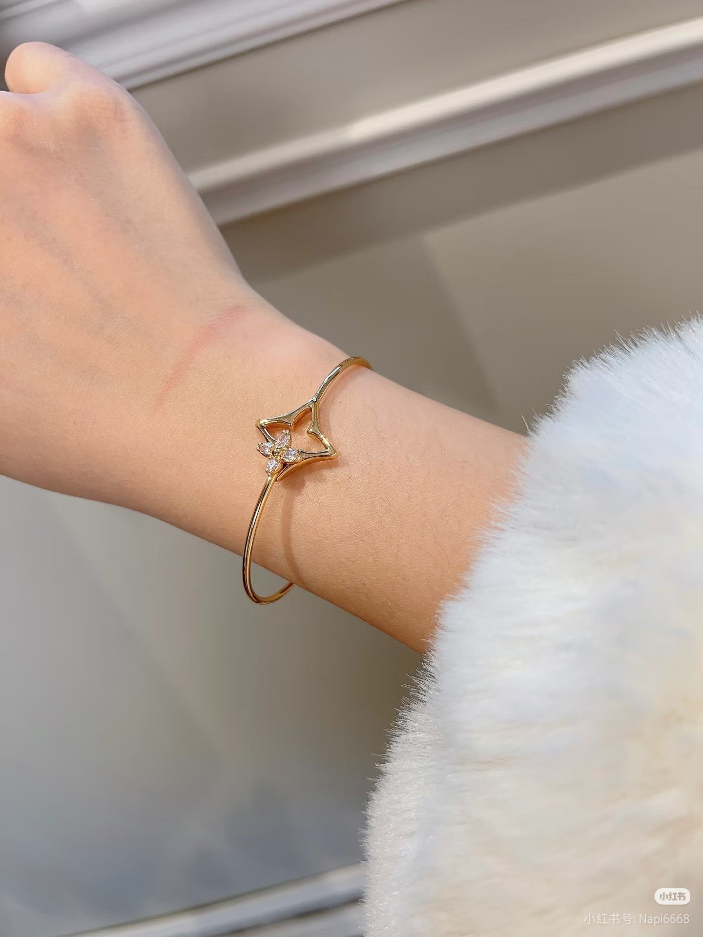 [LUXE]Pink Diamond Bracelet