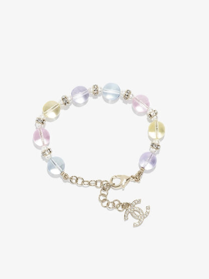 [LUXE]Colorful Transparent Resin Bracelet