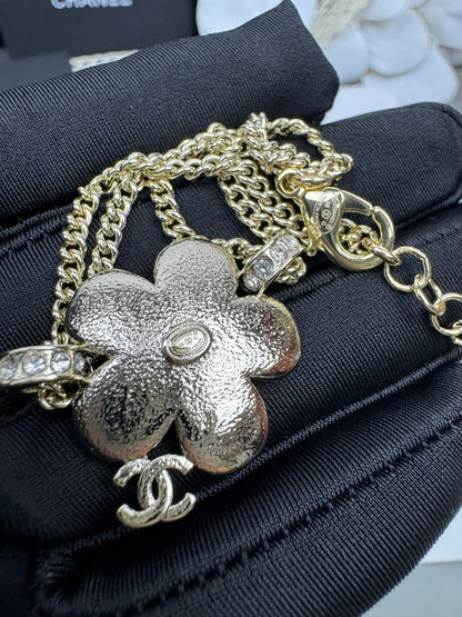 [LUXE]VOLTE New Blue Floral Double-Layer Bracelet