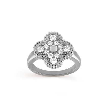 [LUXE]CLOVER DIAMOND RING