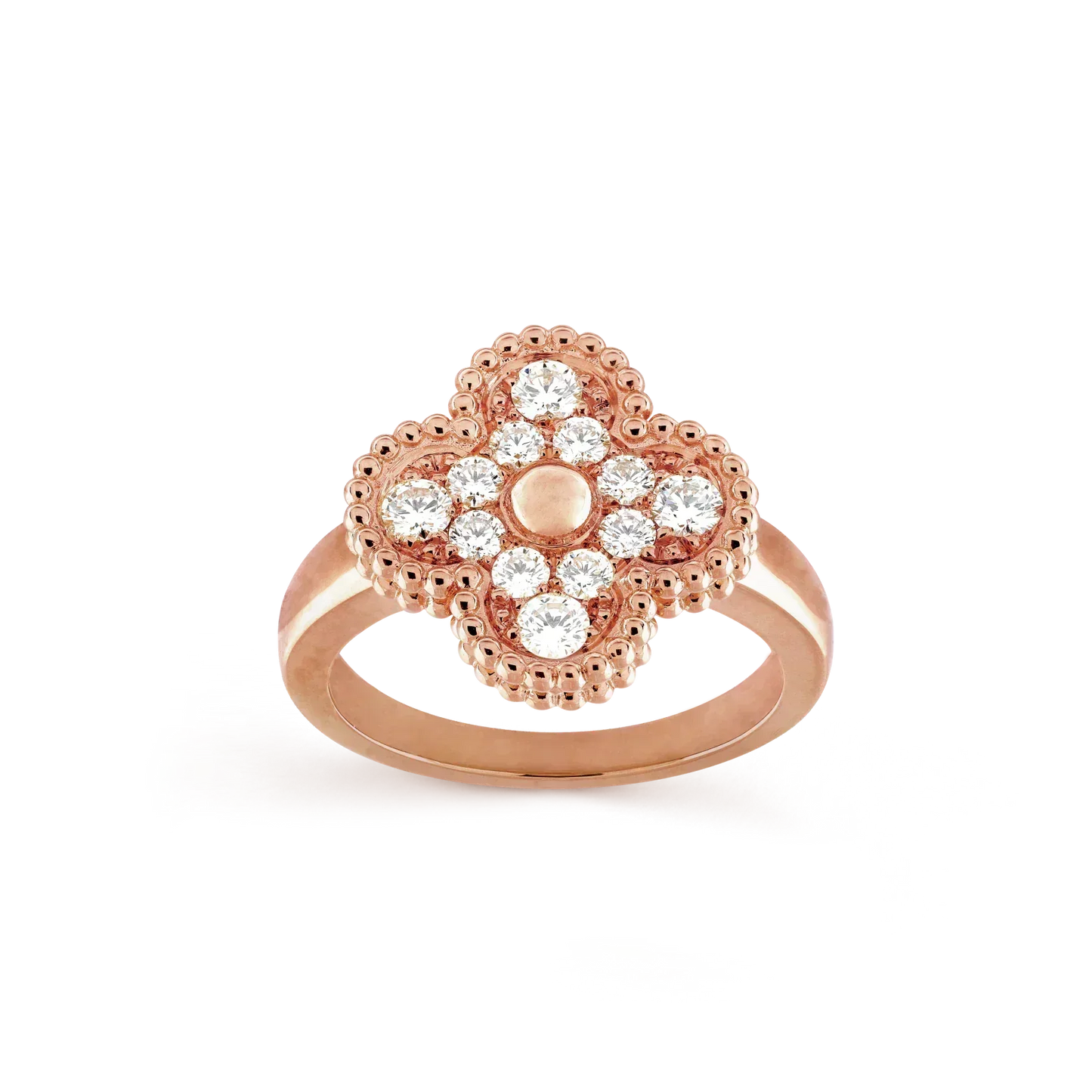 [LUXE]CLOVER DIAMOND RING