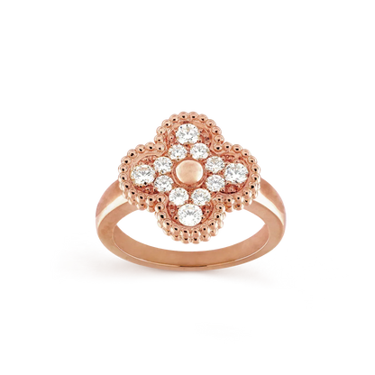 [LUXE]CLOVER DIAMOND RING