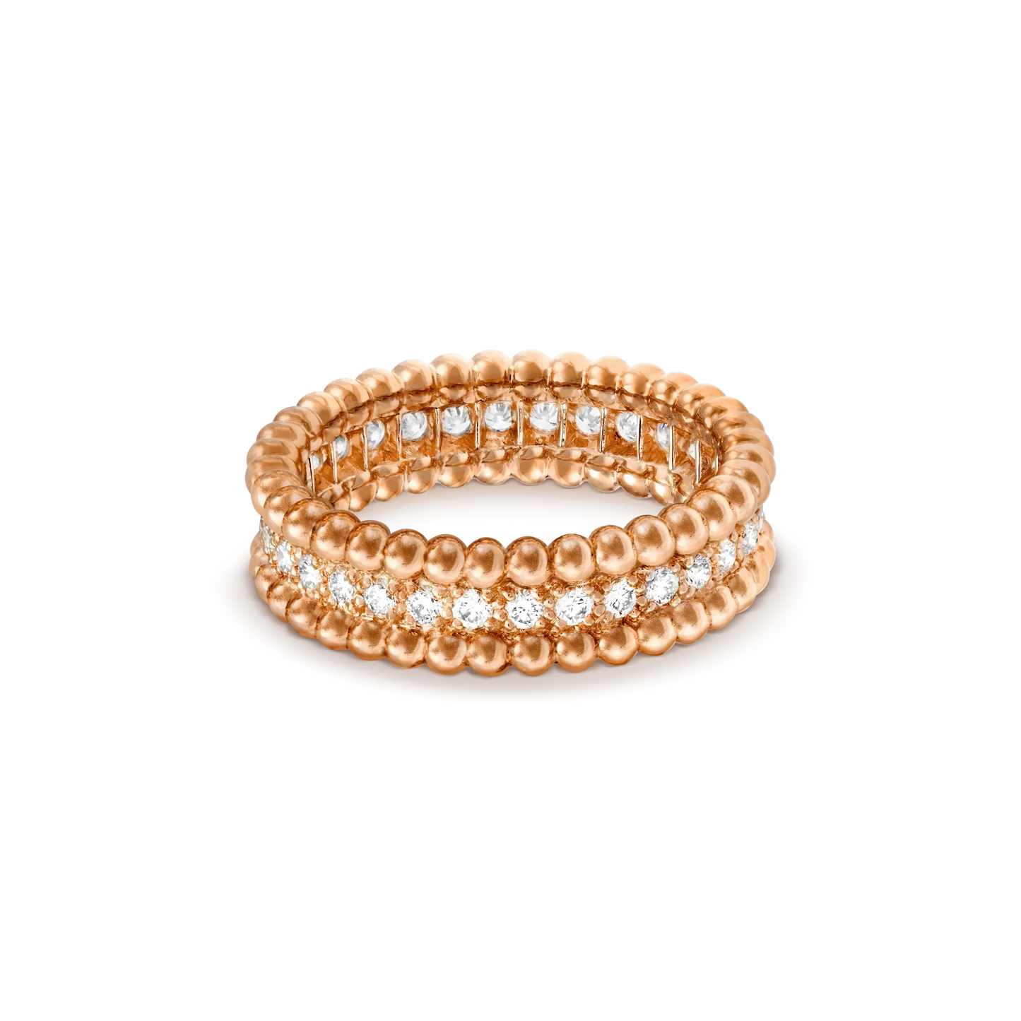 [LUXE]PERLEE DIAMOND ROSE GOLD RING